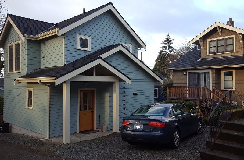 Unidad de vivienda accesoria en Seattle