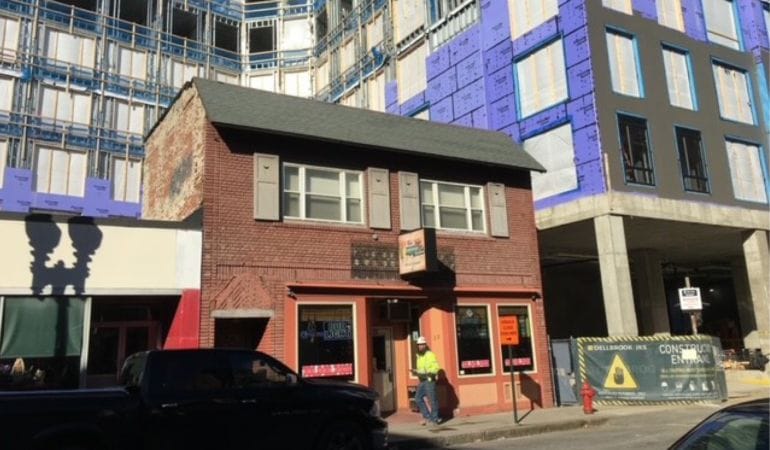 Construction in downtown Lynn