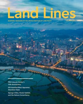 Cover of the October 2017 Issue of Land Lines