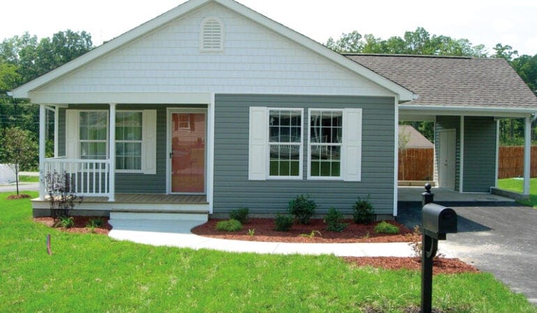 The latest manufactured homes