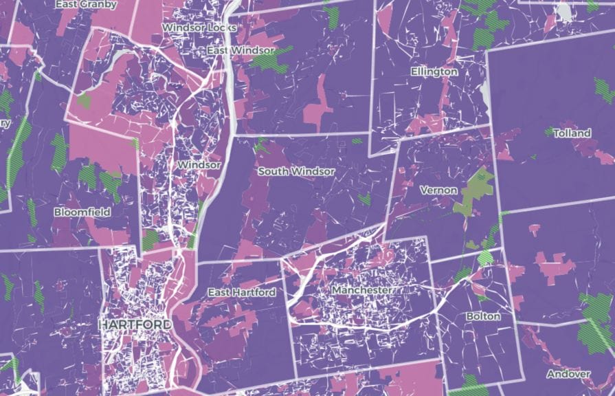 The interactive Connecticut Zoning Atlas is the first stage of a national effort to document zoning across the United States.