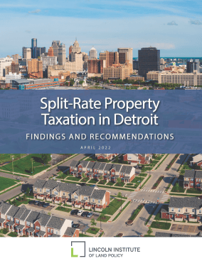 Split Rate Property Tax in Detroit: Findings and Recommendations