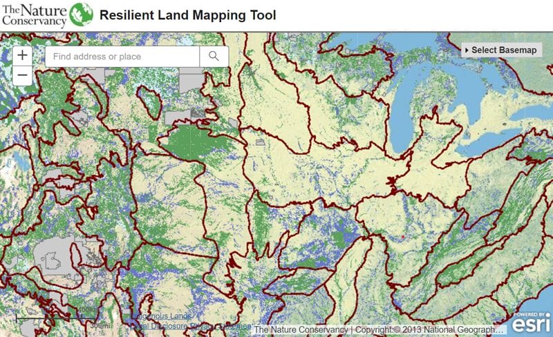 Resilient Land Mapping Tool